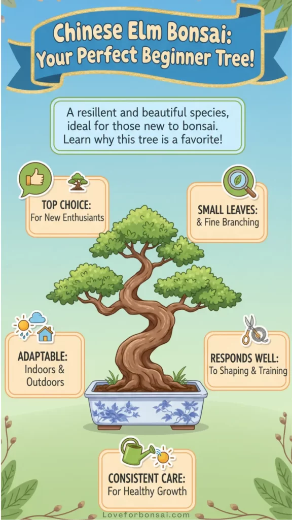 Chinese Elm bonsai For beginners
